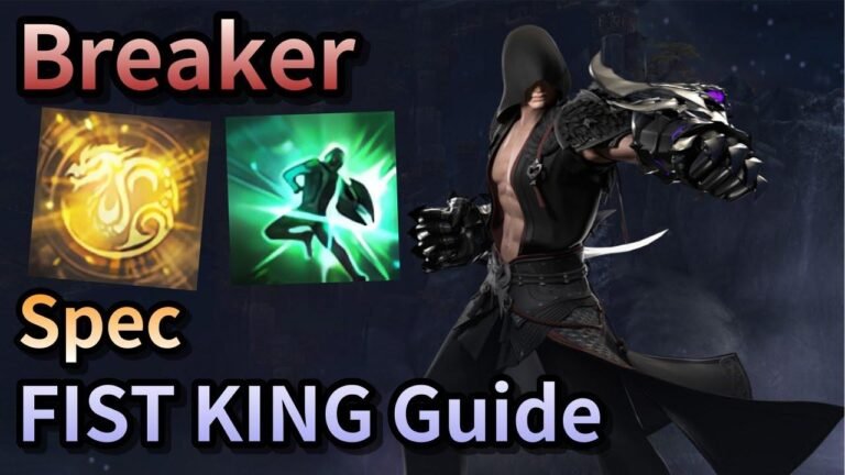 Lost Ark Fist King Breaker Guide (Specialization)