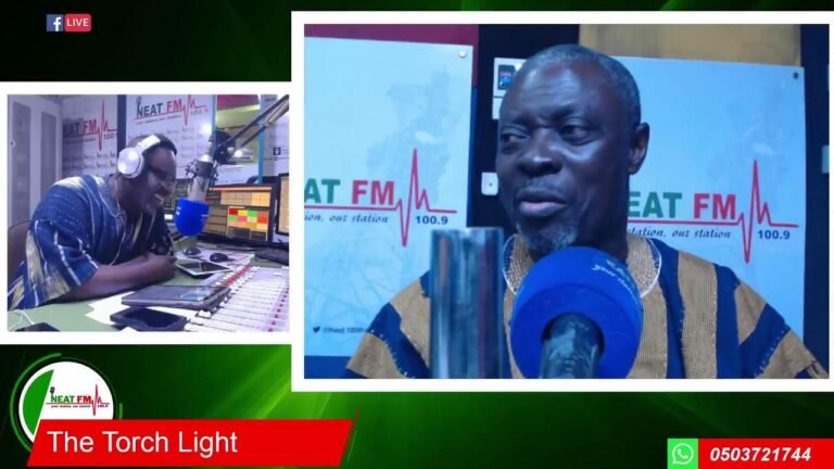 Tune in to NEAT 100.9 FM on Tuesday, 20th February 2024, for an illuminating discussion with MAC-JERRY OSEI AGYEMANG on TORCHLIGHT.
