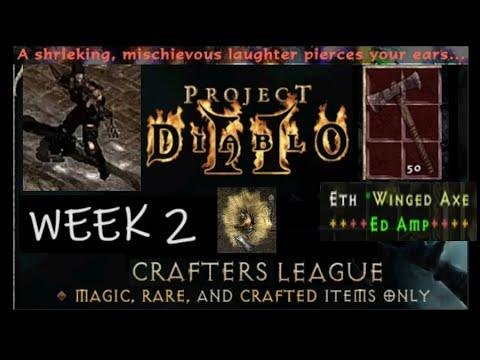 CL WK2 - Highlights - GG Wurfwaffe (Riesiger Knall!) - Bladesin Gear Update - Path of Diablo Craft League Season 8.5