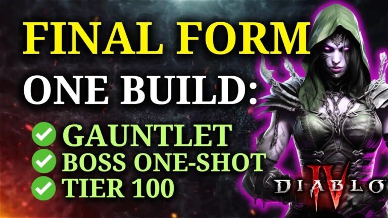 Final Form of Rogue – Gauntlet Build for high-speed challenges without relying on Uber.