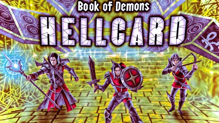 Take a First Look at the Game! – Book of Demons: Hellcard