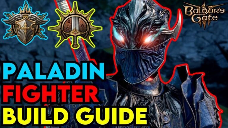 Guide for Creating a Paladin/Fighter Multiclass Build in Baldur’s Gate 3