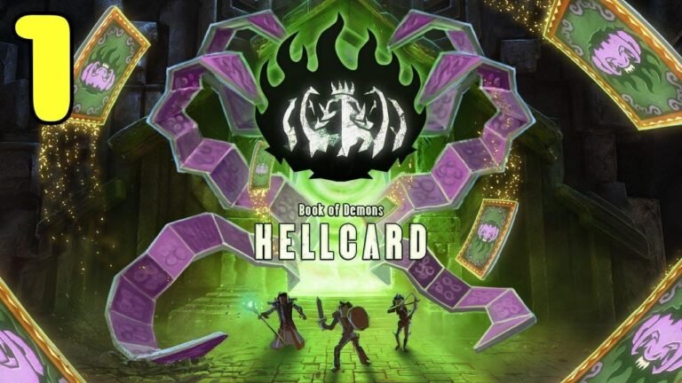 HORDE Verteidigung Deckbau roguelite. Rückkehr 2 Spiele Saga | HELLCARD #1 [Spanisch Gameplay]