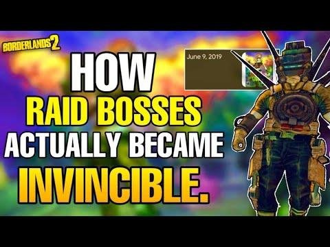 The Evolution of Raid Boss Invincibility in Borderlands 2