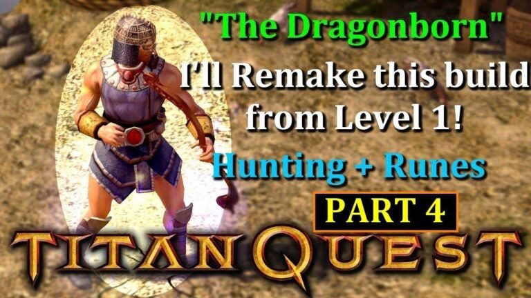 Level up from Lvl.1 as a Dragon Hunter in Egypt on Titan Quest! PART 4.