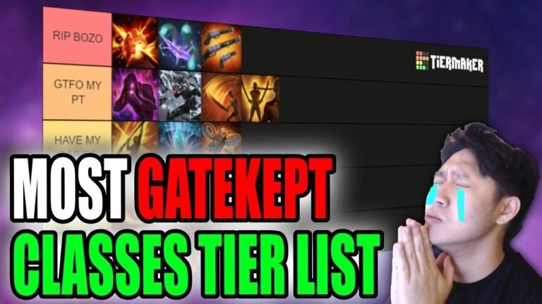 Lost Ark: Which Class is the Toughest to Play? | Class Tier List with Gatekeeping
