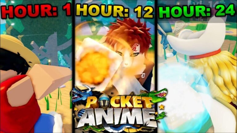 I Dedicated 24 Hours to Playing Roblox Pocket Anime… Here’s What Went Down!