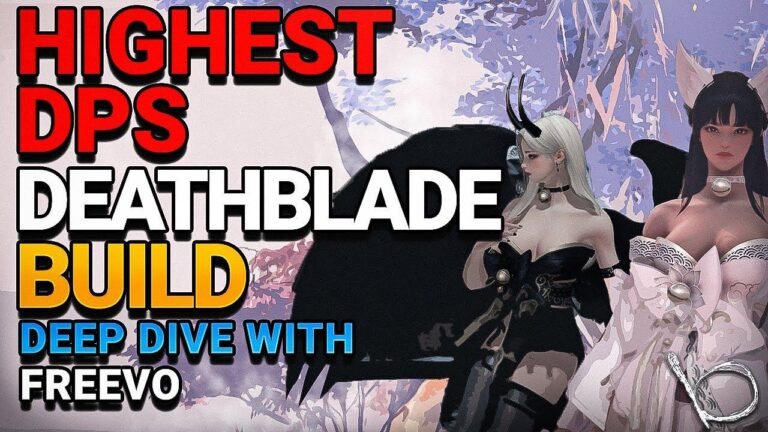 Переделанный Deathblade BIBLE - лучший DPS билд - Интервью с классом от Freevo - Lost Ark.