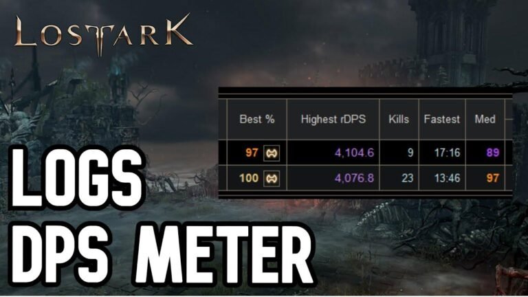 Looking to parse DPS logs in Lost Ark? Wondering how to use the DPS Meter?