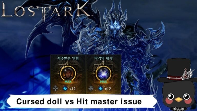 (KR) Summary of the issue between the Cursed Doll and Hit Master in Lost Ark