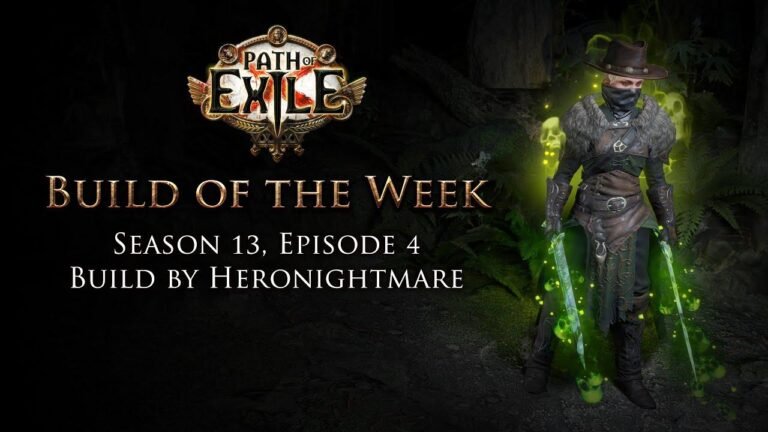 Season 13’s Build of the Week – Episode 4 features Heronightmare’s powerful One Shot Ambusher Strike build. Join us as we discover its devastating potential!