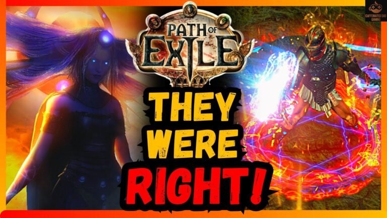 Finally, I listened to the advice from the Path of Exile community…