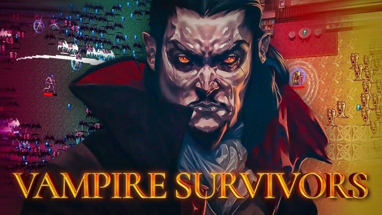 Experience Vampire Survivors – A classic roguelike game similar to Deep Rock Galactic.