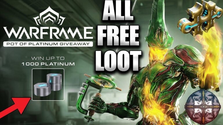 Giveaway: Win 1000 Platinum in Warframe! Enjoy Double Affinity Weekend and get Free Forma Teshin Glyph Alerts!