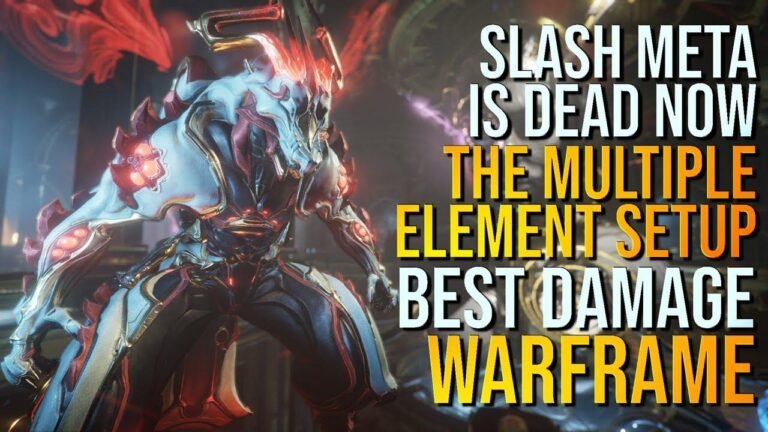 SLASH META might be overhyped, but embracing MULTIPLE ELEMENT COMBO is the fresh way to experience WARFRAME in 2024.