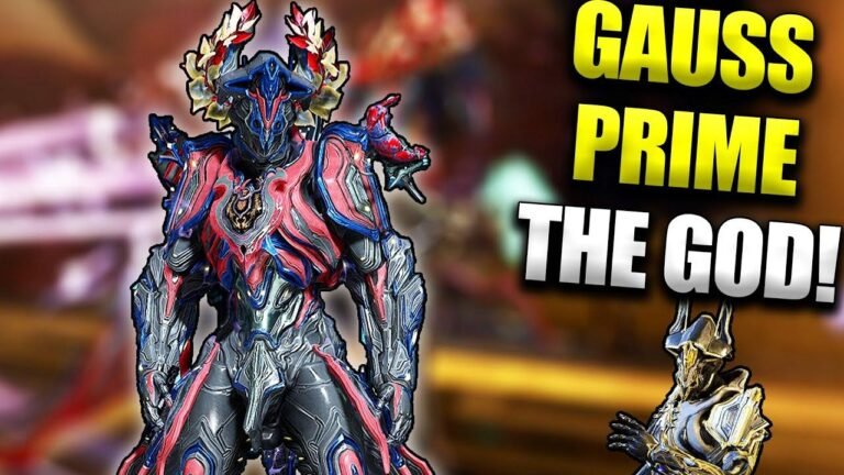 Gauss Prime is absolutely amazing! The new top choice for speed builds in Warframe. Let’s take a closer look and give it a review.