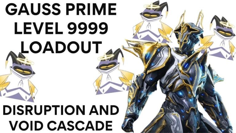 Gauss Prime vs. Level 9999 Steel Path Display | Warframe Builds for Level Cap