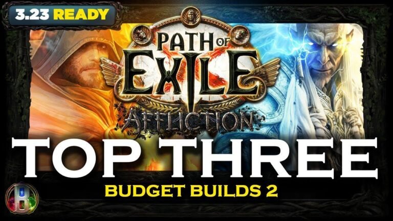 [Poe 3.23] Top 3 Affordable Builds for Path of Exile’s Affliction League – Poe Builds