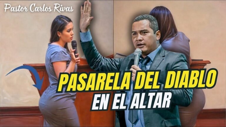 Дьявольский подиум на алтарях - пастор Карлос Ривас