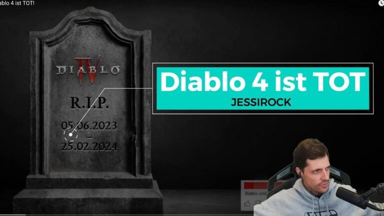 Diablo 4 is dead! (again, Jessirocks React)