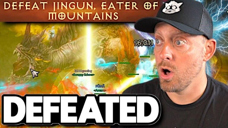 Diablo Immortal: New Jingun Eater of the Mountains Event Conquered