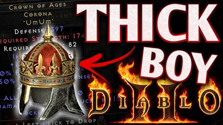 Diese KROWNE ist göttlich | Diablo 2 Resurrected