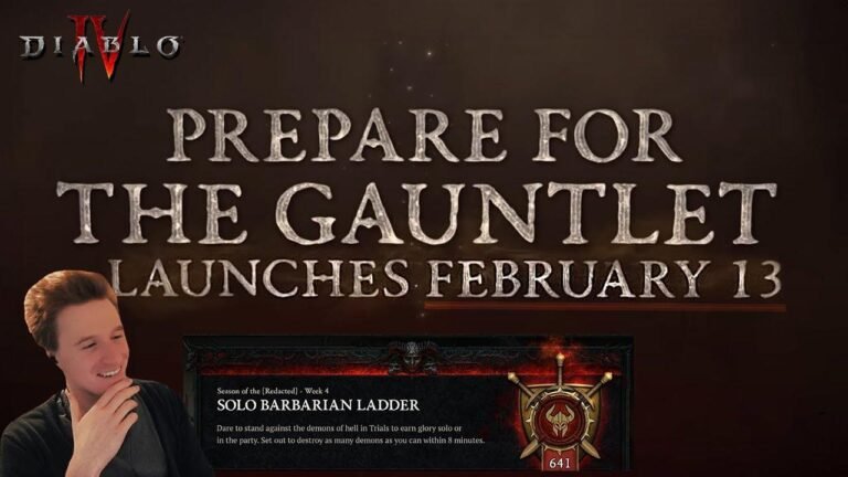 Get ready for Season 3 of Diablo 4 and mark your calendar for the confirmed launch date of the leaderboards on February 13th!