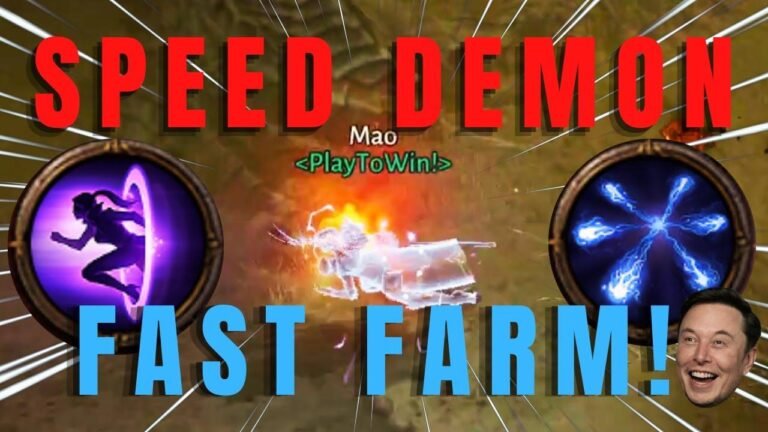 Check out our new and fastest XP farm build for Wizards in Diablo Immortal! Get a 70% movement speed boost and teleport abilities for efficient leveling.