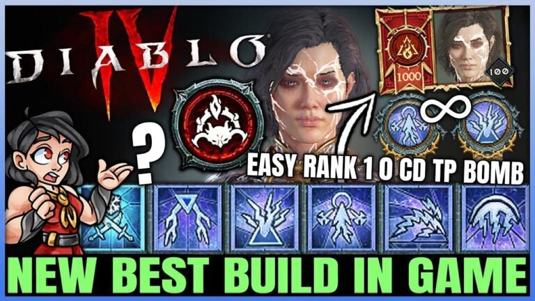 Check out our new Diablo 4 build for the Sorcerer class, featuring a powerful teleport combo that deals trillions of damage in record time. Discover the best strategies in this guide!