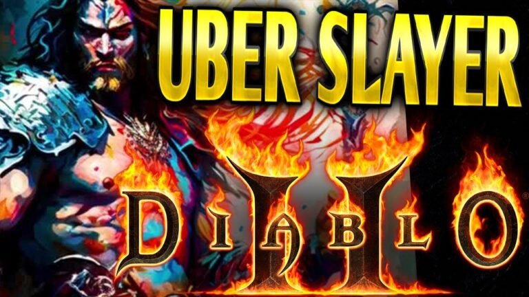 Dieser Barbar ist ein zäher und mächtiger Charakter in dem Spiel Diablo 2 Resurrected. Er strahlt Stärke und Widerstandsfähigkeit in Kämpfen aus.