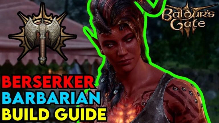 Baldur’s Gate 3 Barbarian Build Guide: Karlach (Barb 12)