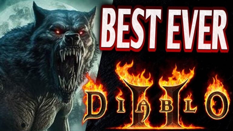 Seht euch diesen CRAZY DRUID in Diablo 2 Resurrected an! Er ist absolut Wahnsinnig!