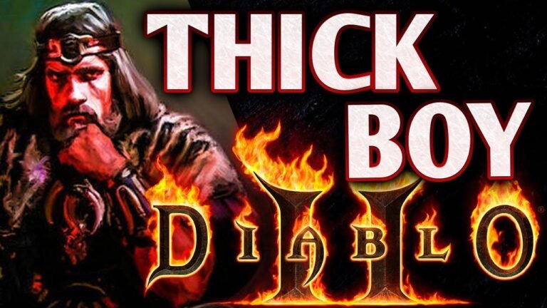 This Barbarian is the best choice in Diablo 2 Resurrected.