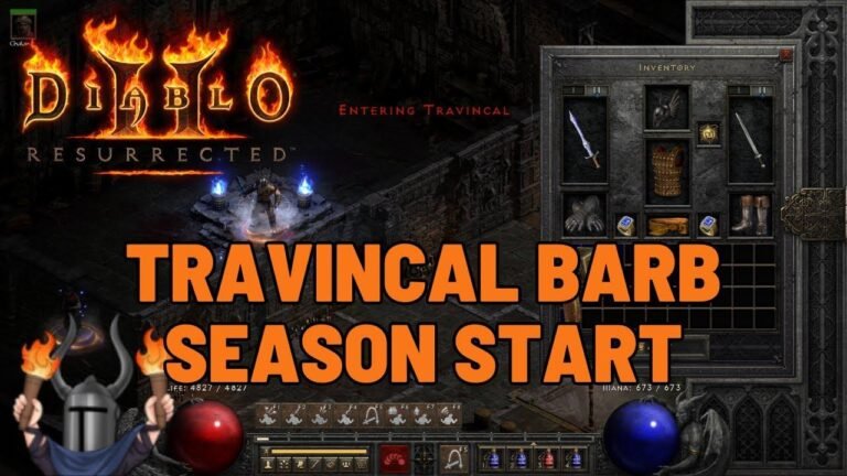 Budget Singer Barbarian Guide for Diablo 2: Best Way to Start Season🎶