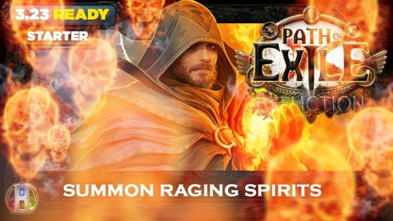 [Patch 3.23] Review of Summon Raging Spirits in the Affliction League for Path of Exile – Builds and Changes.