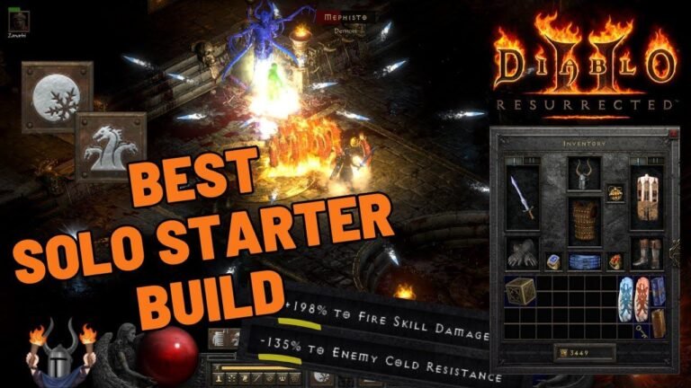 Ultimate Diablo 2 Sorceress Guide: Top Solo Build for Season 6 on a Budget, Cold Fire Hybrid! Maximize Your Game! 🤑