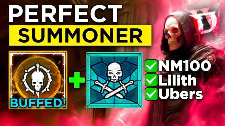 In Season 3 of Diablo 4, the Pure Summoner Necro is able to defeat everything on its own!