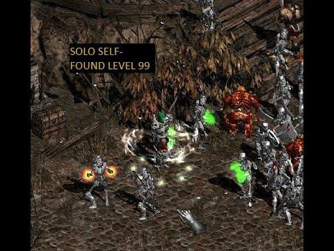 I achieved level 99 independently with gear I found myself in Project Diablo 2.