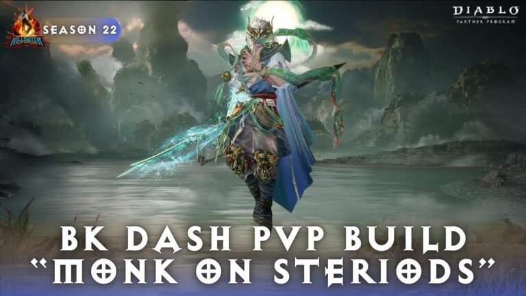 Diablo Immortal - Blood Knight DASH PVP Build für Saison 22 ist wie ein Mönch auf Steroiden