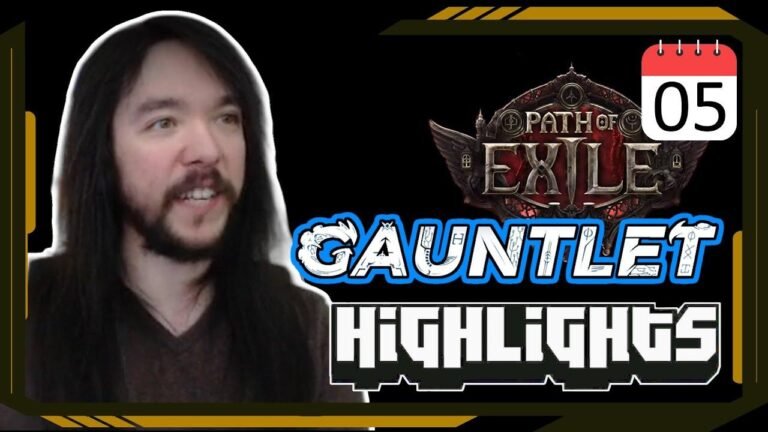 Day 5 of the Gauntlet – Path of Exile Highlights #430 featuring Alkaizer, cArn, Goratha, RaizQT, imexile and more.