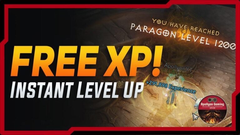 Get FREE EXP and instantly level up to 1200 in Diablo Immortal. Unlock new powers and conquer the game now!