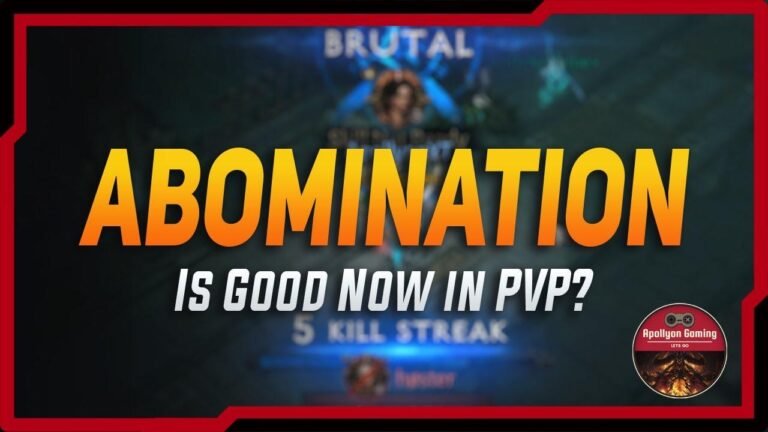 Is Blood Knight Abomination Strong in PVP Now? – Diablo Immortal