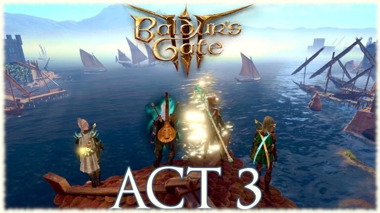 Baldur's Gate 3 - Akt 3 Komplettlösung Teil 1 [Kein Kommentar] in 4k für 100% Gameplay