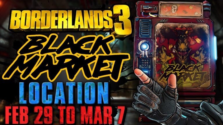 Discover the whereabouts of black market vending machines! Find the god roll to save on Borderlands 3 (February 29, 2024).