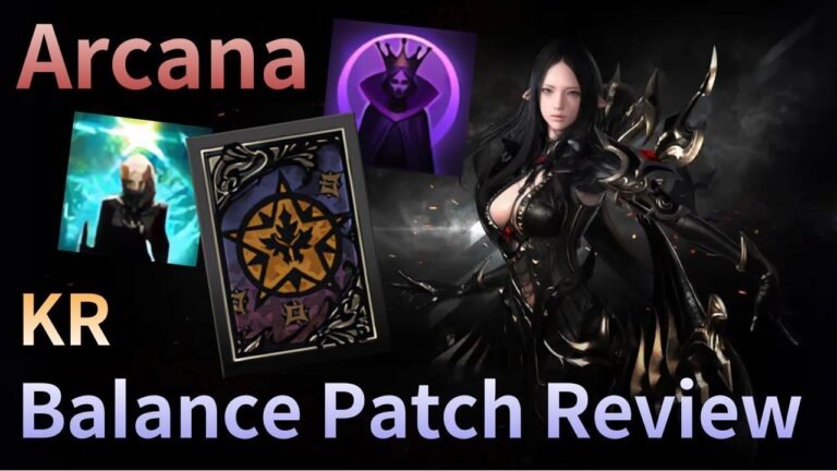Reviewing the Arcanist balance patch in [Lost Ark] Arcana (KR)