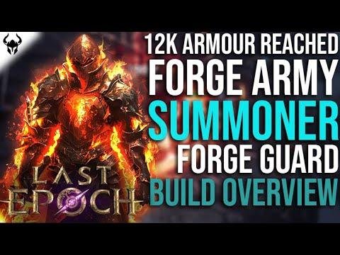 Reaching 12k Armor in Last Epoch 1.0! Part 2 of Manifest Armor + Forge Strike Forge Guard Build.