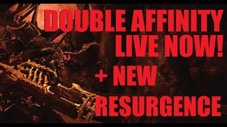 [WARFRAME UPDATE] Double Affinity now LIVE + Fresh Alerts/Resurgence