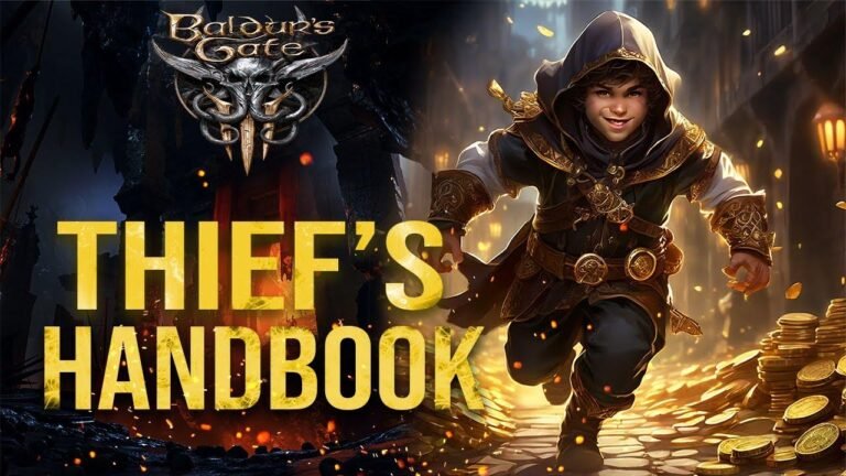 Ultimate Guide to Baldur's Gate 3 Thief Build: Освоение ловкости рук