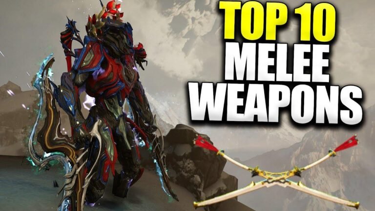 Warframe’s Top 10 Melee Weapons! Glaives and Slash Weapons are Highly Popular Among Players!