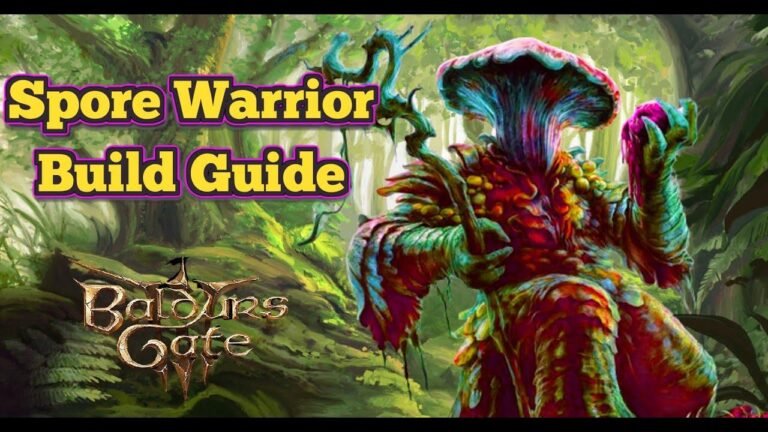Spore Kämpfer! | Baldur's Gate 3 Guide für Spore Druidenkämpfer Multiklasse | Level 1-12 & Kampftipps